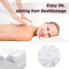 50pcs Disposable Bed Sheets 78 X 180 Massage Table Sheets Non Woven Fabric