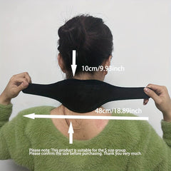Linen Neck Brace Support Scarf Natural Heat Muscle Soreness Xmas Gift