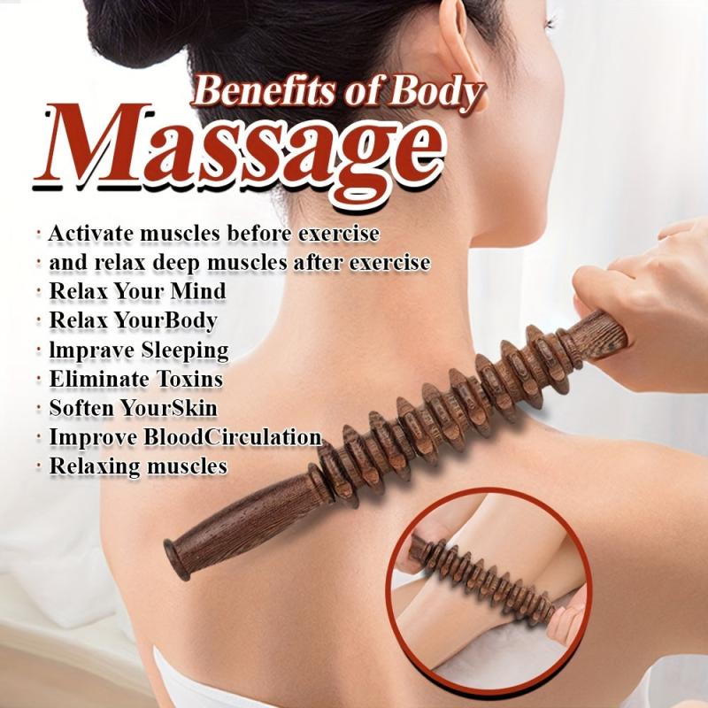 Wood Massage Tools For Body Shaping Muscle Relaxation