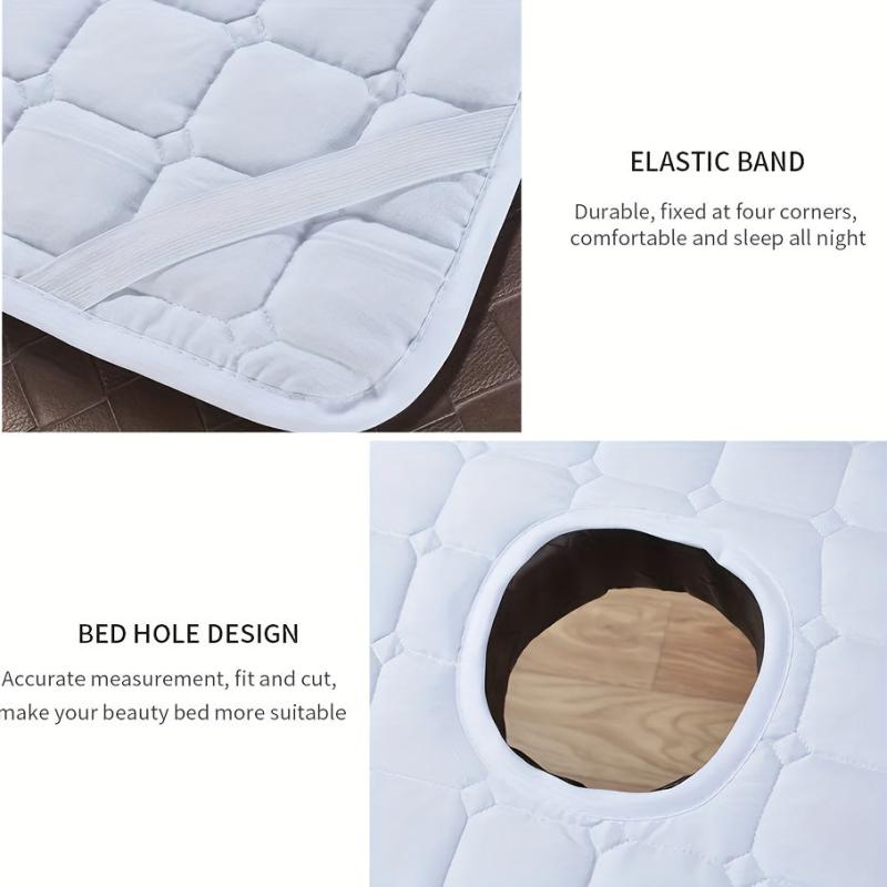Massage Bed Sheet Cover Beauty SPA Mattress Pad with Face Hole