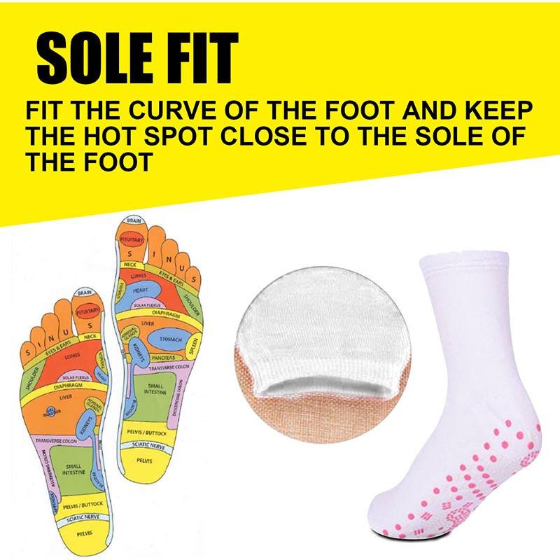 Acupressure Reflexology Socks - Foot Massage Socks