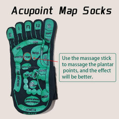 Acupressure Reflexology Socks - Foot Massage Socks