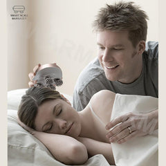 Portable Smart Head Massager for Headache Relief and Scalp Vitality