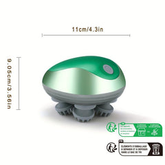 Portable Smart Head Massager for Headache Relief and Scalp Vitality