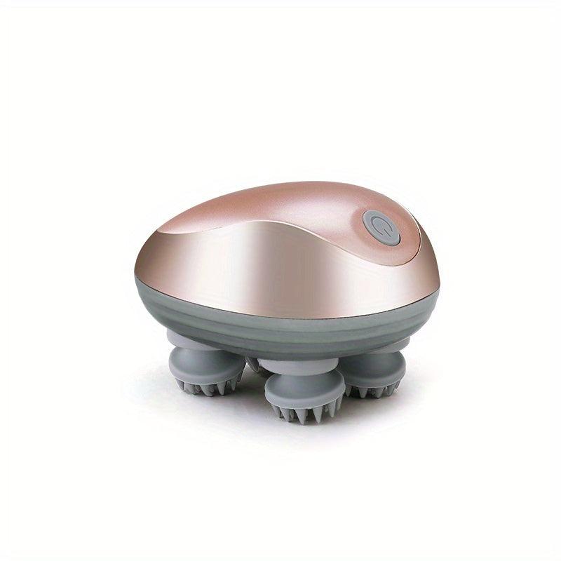 Portable Smart Head Massager for Headache Relief and Scalp Vitality