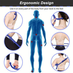 Body Back Buddy Massager Handheld Manual Self Massager