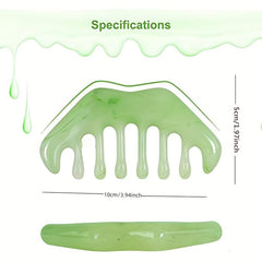 2pcs Massage Comb Scalp Guasha Scraping Tool Handheld Massager