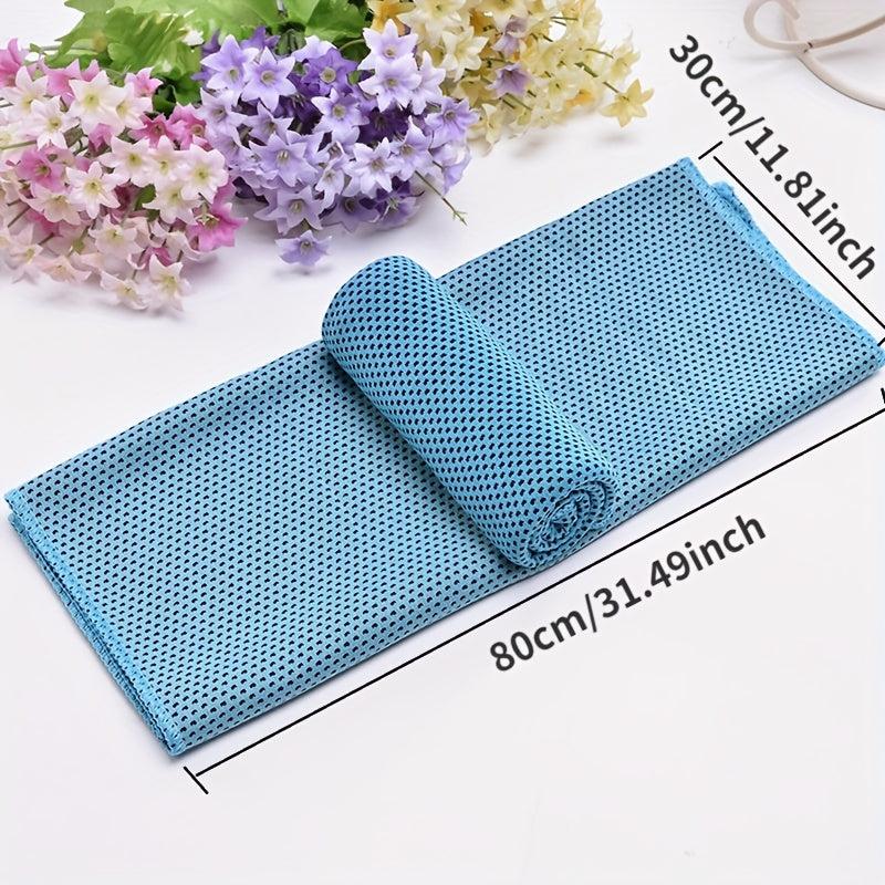 Cold Feeling Towel Sweat Absorbing Ice Cooling Quick Drying Towel
