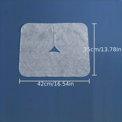 100pcs Disposable Face Cradle Covers for Massage Tables Chairs Spa Bed