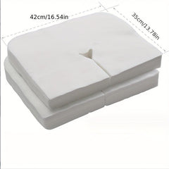100pcs Disposable Face Cradle Covers for Massage Tables Chairs Spa Bed