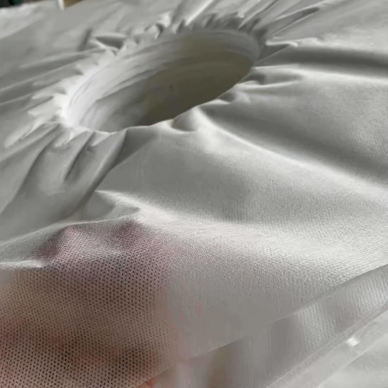 50pcs Massage Table Cover Sheet With Face Hole Fitted Massage Couch Sheet