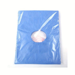 50pcs Massage Table Cover Sheet With Face Hole Fitted Massage Couch Sheet