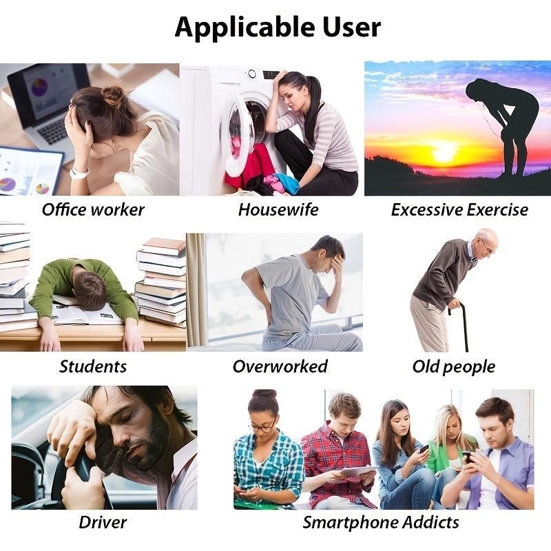 10 Reusable TENS Electrode Pads for Pain Relief and Massage