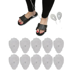 10 Reusable TENS Electrode Pads for Pain Relief and Massage