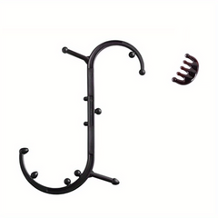 2pcs Trigger Point Cane & Massage Comb Kit Handheld Body Massager