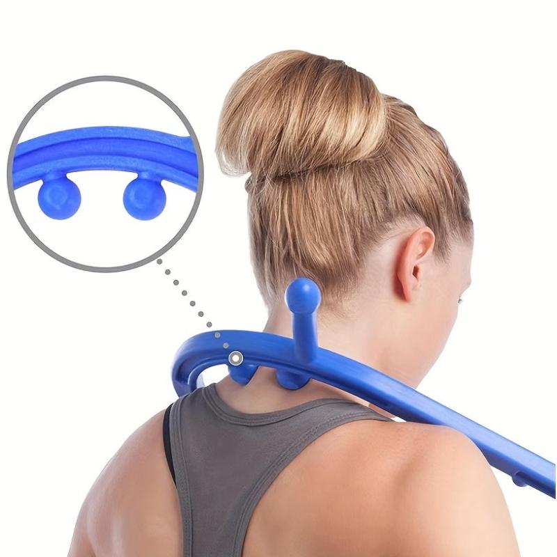 2pcs Trigger Point Cane & Massage Comb Kit Handheld Body Massager