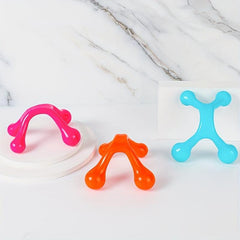 Hand Held Massage Tool Palm Fit with Knobs for Gentle Pressure Point Massage