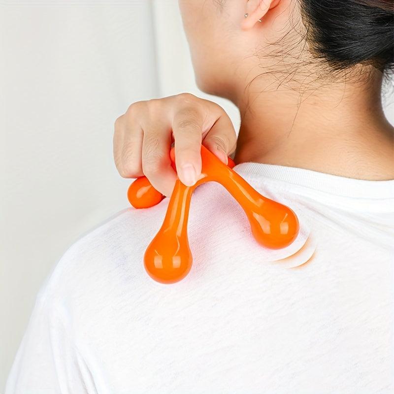 Hand Held Massage Tool Palm Fit with Knobs for Gentle Pressure Point Massage