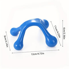 Hand Held Massage Tool Palm Fit with Knobs for Gentle Pressure Point Massage