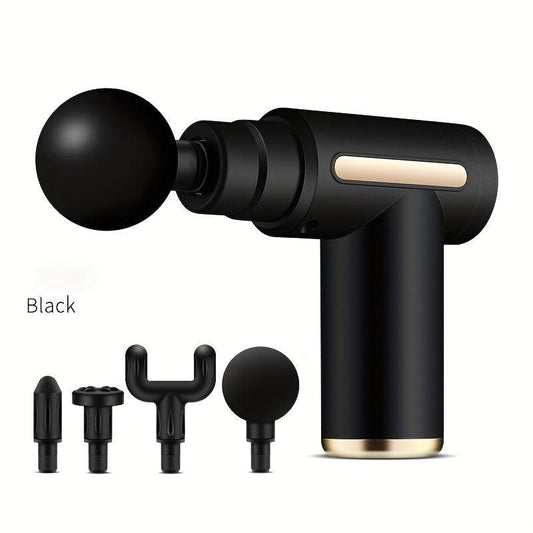 Mini Massage Gun Instant Muscle Relief 10 16 cm 10 Interchangeable Heads