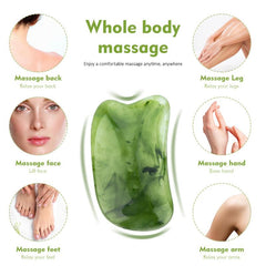 7pcs Gua Sha Massage Tools Set Natural Resin Scraping Massage Scraper