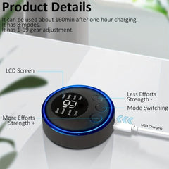 2 Pcs Full Body Massager Portable Mini 8 Modes 19 Intensity Optional