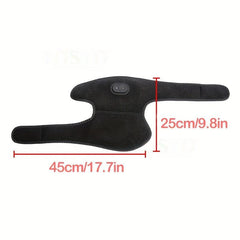 Adjustable Heated Massage Shoulder Straps for Muscle Relaxation