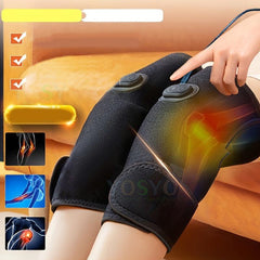 Adjustable Heated Massage Shoulder Straps for Muscle Relaxation