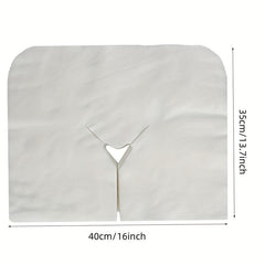 100pcs Non Woven Disposable Spa Pillow Cover Face Pad