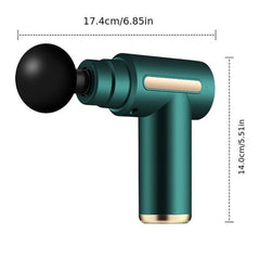 Compact Handheld Percussion Massager for Body Back Neck Relaxation