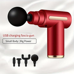 Compact Handheld Percussion Massager for Body Back Neck Relaxation