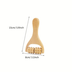 Wooden Massage Roller for Muscle Relief