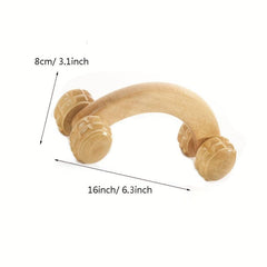 Wooden Massage Roller for Muscle Relief