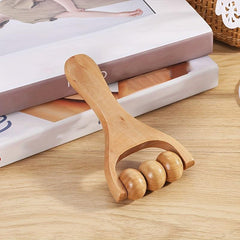 Wooden Massage Roller for Muscle Relief