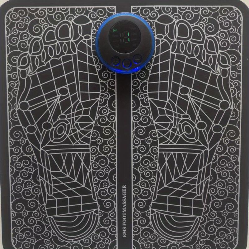 USB Rechargeable Foot Massager Mat with Remote Control