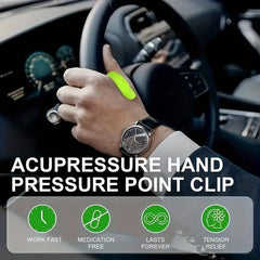 Acupressure Clip Thumb Massage for Migraine & Stress Relief