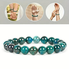 Chrysocolla Bracelet Unisex 6mm 8mm Natural Energy Beaded Bracelets