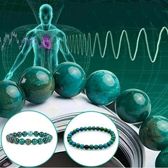 Chrysocolla Bracelet Unisex 6mm 8mm Natural Energy Beaded Bracelets