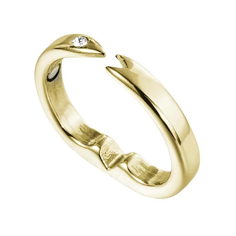 Magnetic Care Ring Reduce Puffiness Adjustable Open Ring