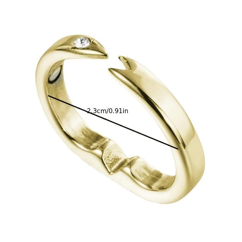 Magnetic Care Ring Reduce Puffiness Adjustable Open Ring
