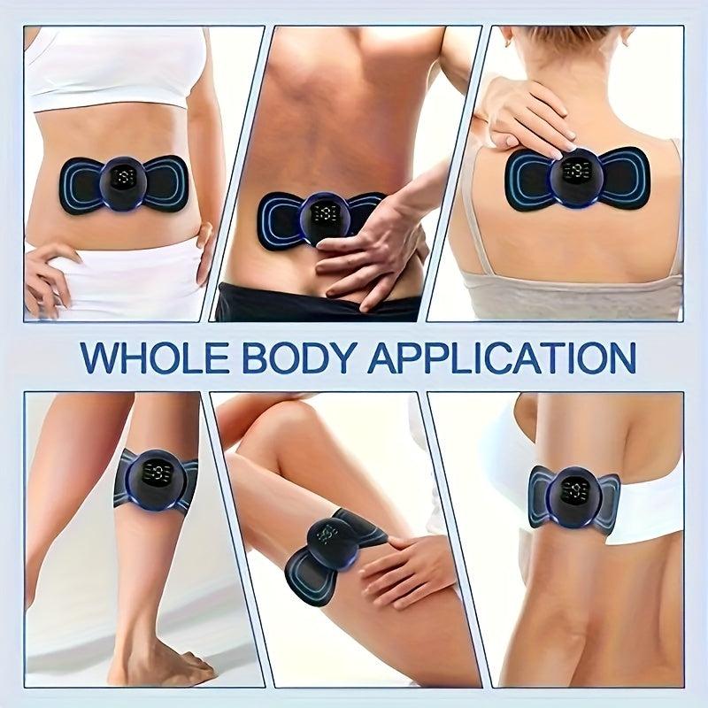 Portable Mini Massager 8 Modes Cervical Massage Soothing Muscle Body Massager