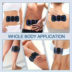 Portable Mini Massager 8 Modes Cervical Massage Soothing Muscle Body Massager