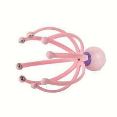 Octopus Scalp Massager 8 Finger Head Scratcher Roller Balls Prongs Head Massage