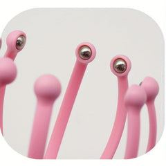 Octopus Scalp Massager 8 Finger Head Scratcher Roller Balls Prongs Head Massage