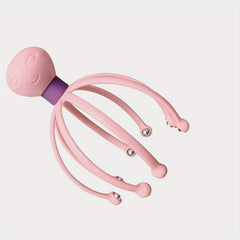 Octopus Scalp Massager 8 Finger Head Scratcher Roller Balls Prongs Head Massage