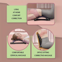 Lumbar Back Muscle Relaxation Device Back Massager & Posture Corrector