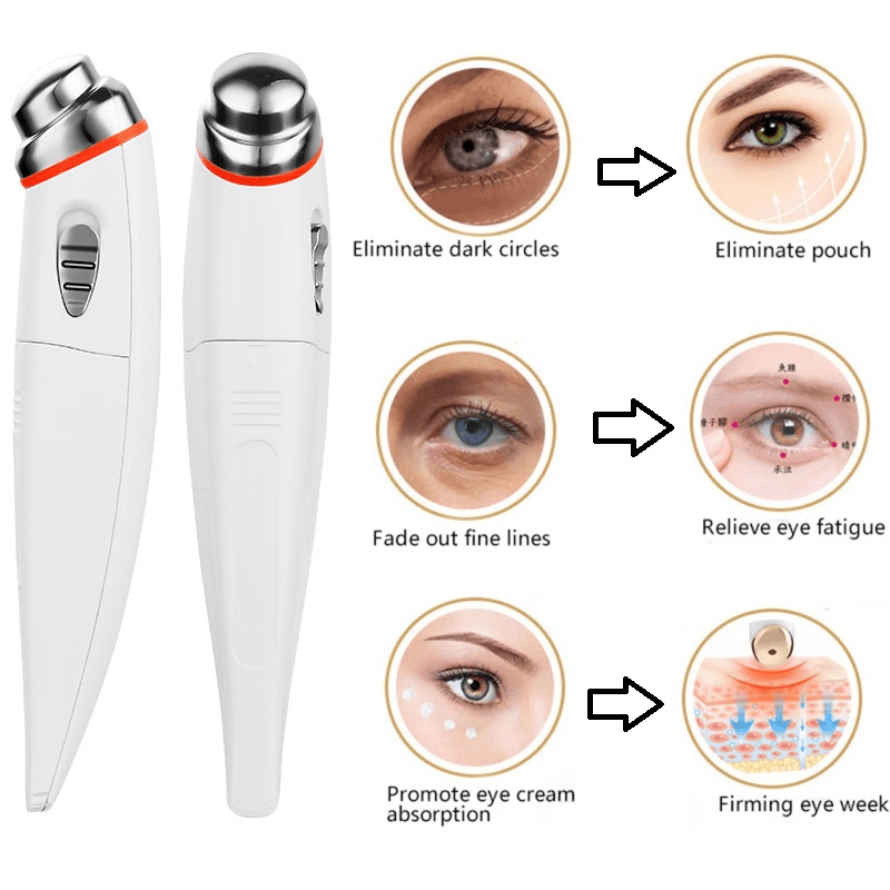 Eye Facial Massager Lip Facial Massage Skin Care Pen Eye Care Beauty Device