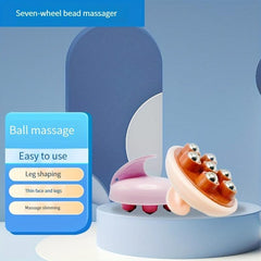 Portable Manual Ball Massager for Muscle Relaxation