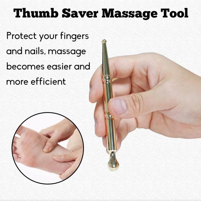 Acupuncture Pen Reflexology Tool Stainless Steel Massage Pen