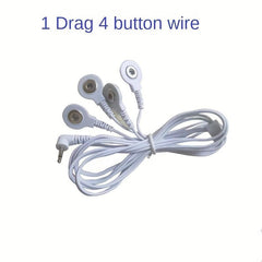2 5mm Replacement Electrode Wires for TENS Units